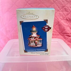 Hallmark Lighthouse Greetings Ornament -